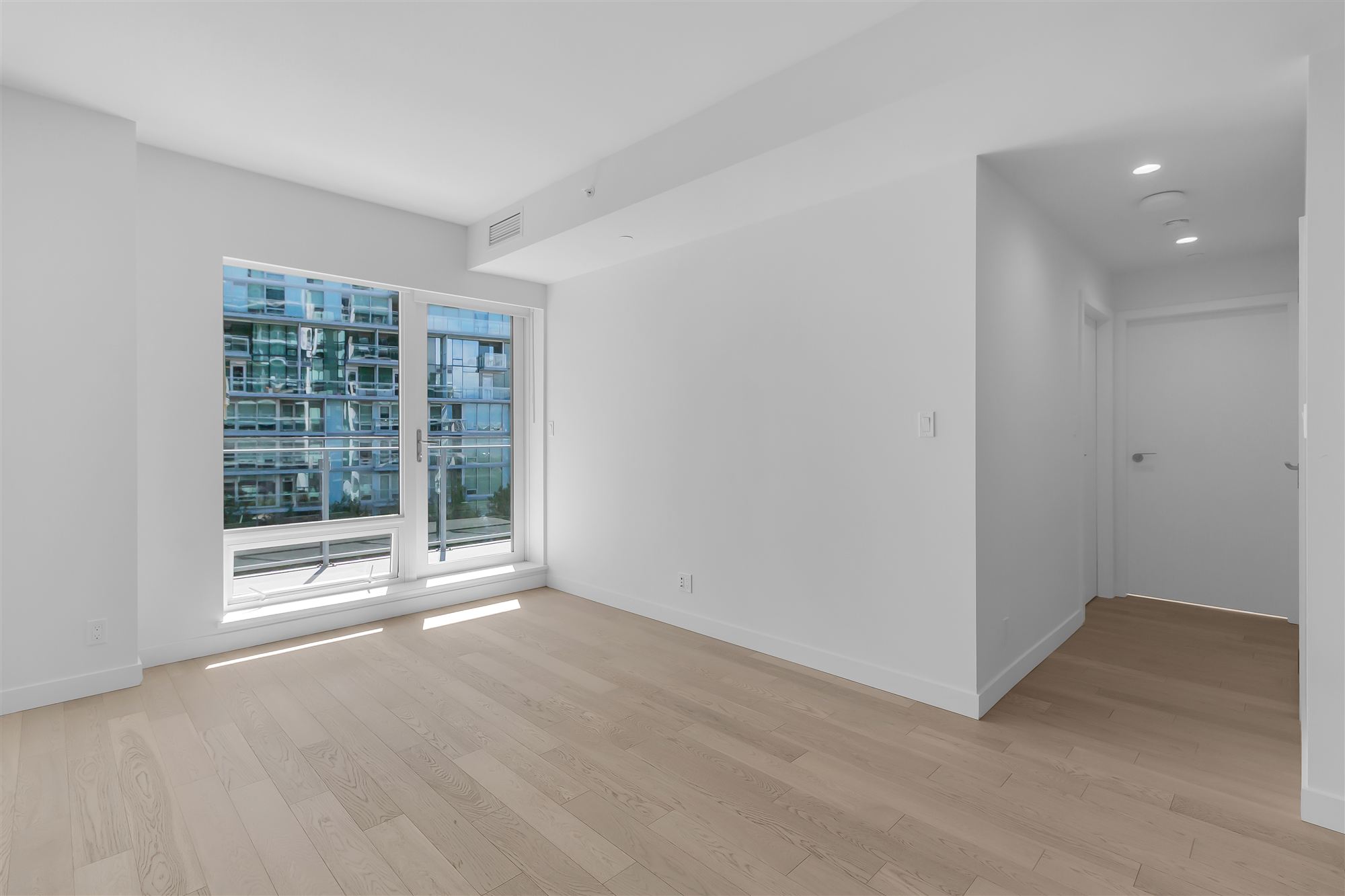 Bright living room, Olympic Village outlook